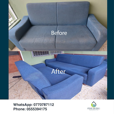 I Sofa Cleaning Service I Fine Living Cleaning Services | Thinker’s Village, Paynesville, Liberia I 📞Phone: +231555394175